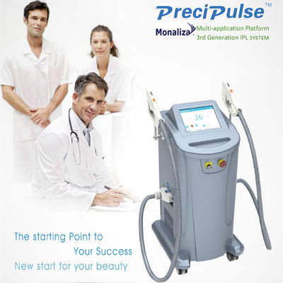 E Light 1HZ Ipl Hair Removal Machine Untuk Klinik Profesional Pria